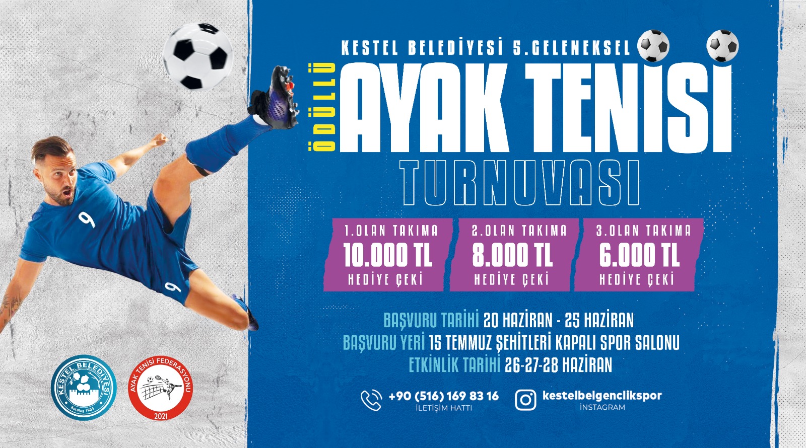 5.AYAK TENİSİ TURNUVASI